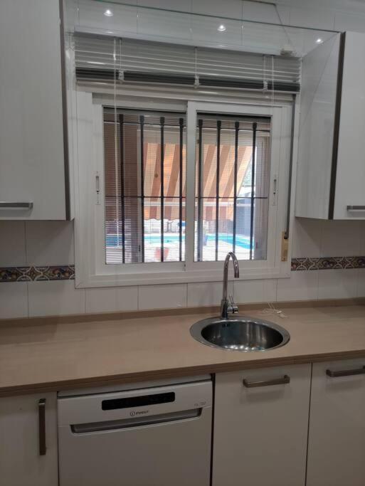 Chalet Con Capacidad Para 8 Personas ชิกลานา เด ลา ฟรอนเตรา ภายนอก รูปภาพ